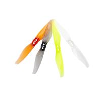 4Pairs 8pcs 1.5mm 2mm 3x1.8 3 Inch RC Propeller Compatible With Drone Models Quadcopter FPV Racing DIY Accessories Spare Parts(1.5mm Yellow)