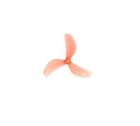 4Pairs/8pcs 45mm 3-Blade PC Propeller 1mm/1.5mm For RC FPV Racing Freestyle 1.8inch Cinewhoop Toothpick Drones DIY Parts(8pcs 45MM Pink 1.5mm)