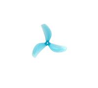 4Pairs/8pcs 45mm 3-Blade PC Propeller 1mm/1.5mm For RC FPV Racing Freestyle 1.8inch Cinewhoop Toothpick Drones DIY Parts(8pcs 45MM Blue 1.5mm)