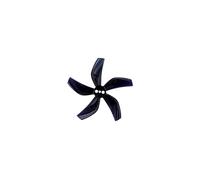4Pairs 8Pcs, Compatible For Gemfan, D51 2020 2x2x5 2inch 50.3mm 5-Blade PC Propeller, 1.5mm Shaft, For RC Racing Freestyle Tinywhoop BETA85X Drone(D51 Black)