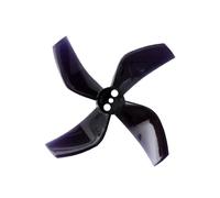4Pairs 8PCS D51 2020 2X2X4 2inch 4-Blade PC Propellers 1.5mm Shaft For RC FPV Racing Freestyle Tinywhoop Beta85X Drone Replacement Parts(Black)