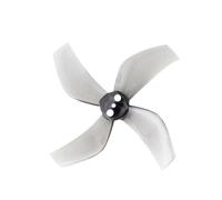 4Pairs 8Pcs D51 2020 2x2x4 2inch 50.3mm 4-Blade PC Propeller 1.5mm For RC FPV Racing Freestyle Tinywhoop BETA85X Drone(Clear Gray)
