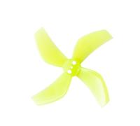 4Pairs 8Pcs D51 2020 2x2x4 2inch 50.3mm 4-Blade PC Propeller 1.5mm For RC FPV Racing Freestyle Tinywhoop BETA85X Drone(Clear Yellow)
