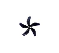 4Pairs 8Pcs D51 2020 2x2x5 2inch 50.3mm 5-Blade PC Propeller 1.5mm For RC FPV Racing Freestyle Tinywhoop BETA85X Drone(Black)