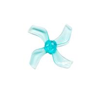 4Pairs 8pcs Shaft 1mm 4-Blade 1636 1.6x3.6x4 40mm CCW/CW Propeller Hollow Brushless(Through blue)