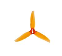 4Pairs,Compatible for Gemfan ，Hurricane 3020 3-Blade 3 Hole PC Propeller 1.5mm for RC FPV Racing Freestyle 3inch Toothpick Cinewhoop Ducted(Yellow)