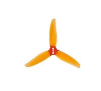 4Pairs Hurricane 3020 3-Blade 3 Hole PC Propeller 1.5mm For RC FPV Racing Freestyle 3inch Toothpick Cihoop Ducted(Orange)
