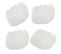 4Pairs Invisible Leather Heel Pads Anti Friction Forefoot Insoles for High Shoes Adhesive Holds