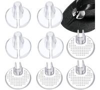 4pairs Silicone Thong Sandal Toe Protectors,Flip Flop Toe Post Protectors,Comfortable Cushion Pads for Sandals&Shoe,Suitable for Woman&Man,Soft Material,Invisible,for Foot Protection,Easy to Use