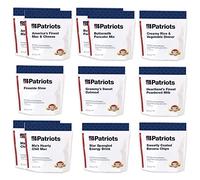 4Patriots Emergency Starter Food Kit: Emergency Food Supply Designed to Last 25 Years, 88 Servings