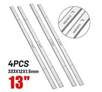 4pc 13''-1/2'' Hss Portable Planer Blades For Metabo Dh330 Dh316 Double Edge Set Ferramentas Woodworking Tools Marcenaria Planer