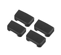 4PC 3/y Car Rear Seat Slide Rail Plug Anti Kick Rubber Modified Rear Seat Slide Protective Rail Cover Cap Suitable for Car