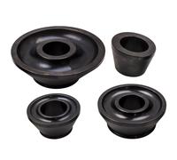 4Pc 40mm Car Truck Wheel Balancer Standard Taper Cone Carbon Steel Set Kit Shaft