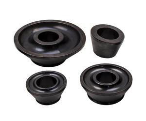 4Pc 40mm Car Truck Wheel Balancer Standard Taper Cone Carbon Steel Set Kit Shaft