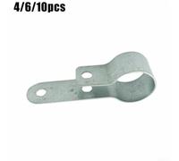 4PC 6PC or 10PC Exhaust P Clip for Webasto and Diesel Parking Heaters Compatible with Car Truck Van Bus 24mm to 28mm Pipe Diameter (4PCS)