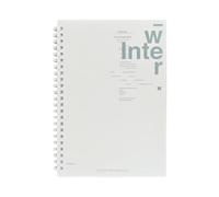 4PC-A5 Soft Coil Hands- Office Students' Simple Notebook-Four Seasons Simple Poems: Style Four