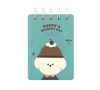 4PC-A7 Turn-up Coil Horizontal line Inside The Cartoon Landscape Simple Portable Notebook-Style 1