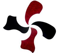 4pc Acoustic Guitar Pickguard, Classical Guitar Pick Guards, Cool Guitar Accessories Gifts, Anti-Scratch Guard Plate Perfect Replacement