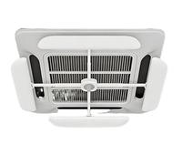 4PC Air Vent Deflector Ceiling, Adjustable Air Deflectors for Ceiling Vents, Hook-Type Mounting