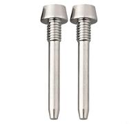 4pc Alloy Brake Pad Retaining Pin Set For For Bikes Caliper Bolts Compatible with MT2/4/5/6/8 (Titanium)