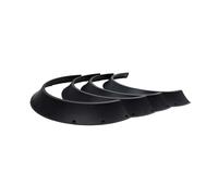 4pc Auto Wheel Arch Mudguards Car Modification Wide Body Black Wheel Arches Compatible For Sedans SUV And Off-Road Vehicles 80x6