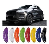 4pc Brake Caliper Covers Compatible Front Rear 18/19/20/21/22 Wheel Size for Jaguar E-pace Accessories (White)