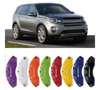 4pc Brake Caliper Covers Compatible Front Rear for LAND ROVER DISCOVERY SPORT Accessories (Red)