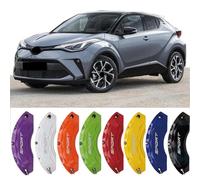 4pc Brake Caliper Covers Compatible Front Rear for TOYOTA CHR Accessories (Red)