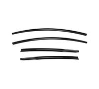 4PC Car Window Glass Seals Compatible For Tesla Model 3 Y 2020 21-2023 Window Seal Moulding Trim Weatherstrip Seal Belt Glasses Rain Guard(Model 3)