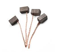 4pc Carbon Brushes 6x6x10mm for Blower Fan and Wiper Motors | These replacement carbon brushes can help restore smooth operation in compatible blower, fan and wiper motors.