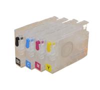 4PC Ciss Ink Cartridge No Chip Compatible With HP 932 933 | Fits Officejet 6100 6600 6700 7110 7610 7612 7510 7512 Printers