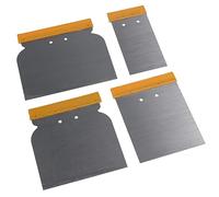 4pc Decorators Decorating Flexible Metal Filling Blades Scrapers 50mm - 120mm