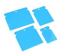 4pc Decorators Decorating Flexible Plastic Filling Blades Scrapers 50mm - 120mm