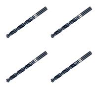 4pc Dormer A100 HSS Jobber Drill Bit 4.50mm OL:80mm WL:47mm - A1004.5 - Pack of