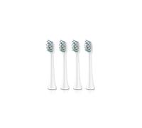 4pc Electric Tooth Brush Head Replacement, Compatible for Sarmocare S100 Electric Toothbrush Head(White-4)