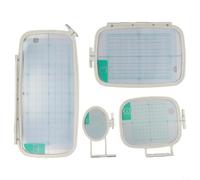 4pc Embroidery Hoop Set for PE770 NV780D F440E Secure Fit