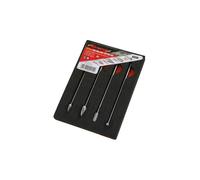 4pc Extra Long 150mm HSS Rotary Burr Milling Cutter Set (Genuine Neilsen CT4215)