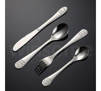 MasterClass 4 Piece Children's Cutlery Set