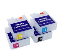 4PC Refillable Ink Cartridge SJIC35P Compatible With Epson ColorWorks | Fits CW-C6500 And CW-CC6000 Label Printers; No Chip Included