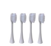 4pc Replacement Brush Heads,Compatible for Children's Electric Toothbrush Sonic Cartoon Pattern for Kids Smart Tooth Brush Heads Waterproof(White Brush Heads)