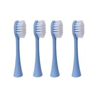 4pc Replacement Brush Heads， for Children's Electric Toothbrush，(Blue Brush Heads)