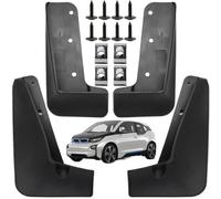 4pc Set/Fit For Bmw I3 2013-2021 Molded Mud Flaps Splash Guards Mudguards Fender Electric Styled Molded Car Flares Replacement Auto