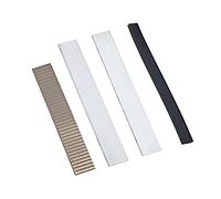 4Pc Set of 3 Clay Cutter Blades Rigid Flexible Serrated Slicer and 1 Rubber Grip Modelling Tool Polymer Fimmo Sculpey Ceramic Pottery