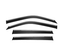 4pc Set Premium Wind Deflectors for Great Wall Steed MK1 2006-2015 2016 2017 2018 2019 2020 2021, Side Visors Window Deflectors, Front Rear Side Window Visor Rain