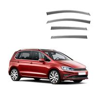 4pc Set Premium Wind Deflectors for VW Golf Sportsvan/Golf SV MK1 2015-2017 2018 2019 2020, Ventilated Reduce Wind Turbulence Wind Stone Deflector Guard