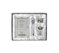 4PC Silver Plated Christening Set