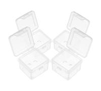 4pc Sliced Cheese Storage Containers Reusable Plastic Fridge Box Set