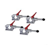 4pc Steel Sheet Metal Clamps Ergonomic Handle Safe Welding | Ergonomic handle reduces fatigue, comfortable grip for long tasks, safe sheet metal work, professional efficiency