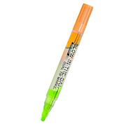 4PC- Student Creative Two-Color Luminous Pen Hand Graffiti Pen-Orange Green