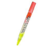 4PC- Student Creative Two-Color Luminous Pen Hand Graffiti Pen-Yellow and red